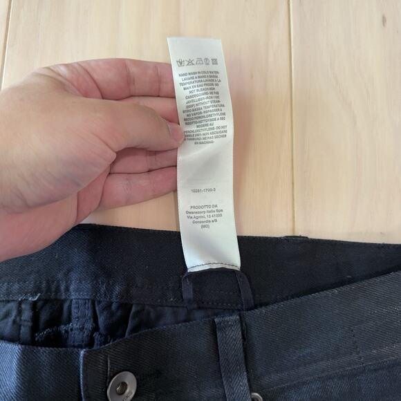 Rick Owens Pants 32 Black Dark Dust Designer Streetwear Slim Los Angeles - Picture 6 of 10